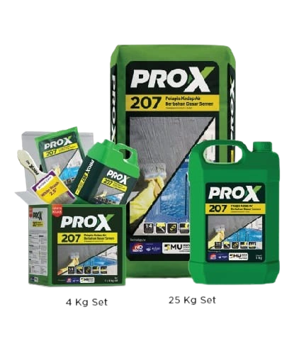 PRO-X 207 Pelapis Anti Bocor & Semen Waterproof 2 Komponen